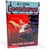 Piano Lessons Can Be Murder by R.L. Stine [1993 FIRST EDITION] Goosebumps #13