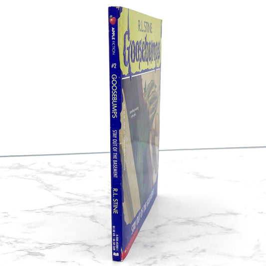 Stay Out of the Basement by R.L. Stine [FIRST EDITION PAPERBACK] 1992 • Goosebumps #2