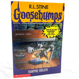 Vampire Breath by R.L. Stine [FIRST EDITION PAPERBACK] 1996 • Goosebumps #49