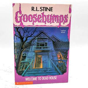 Welcome to Dead House by R.L. Stine [1992 FIRST EDITION] Goosebumps #1