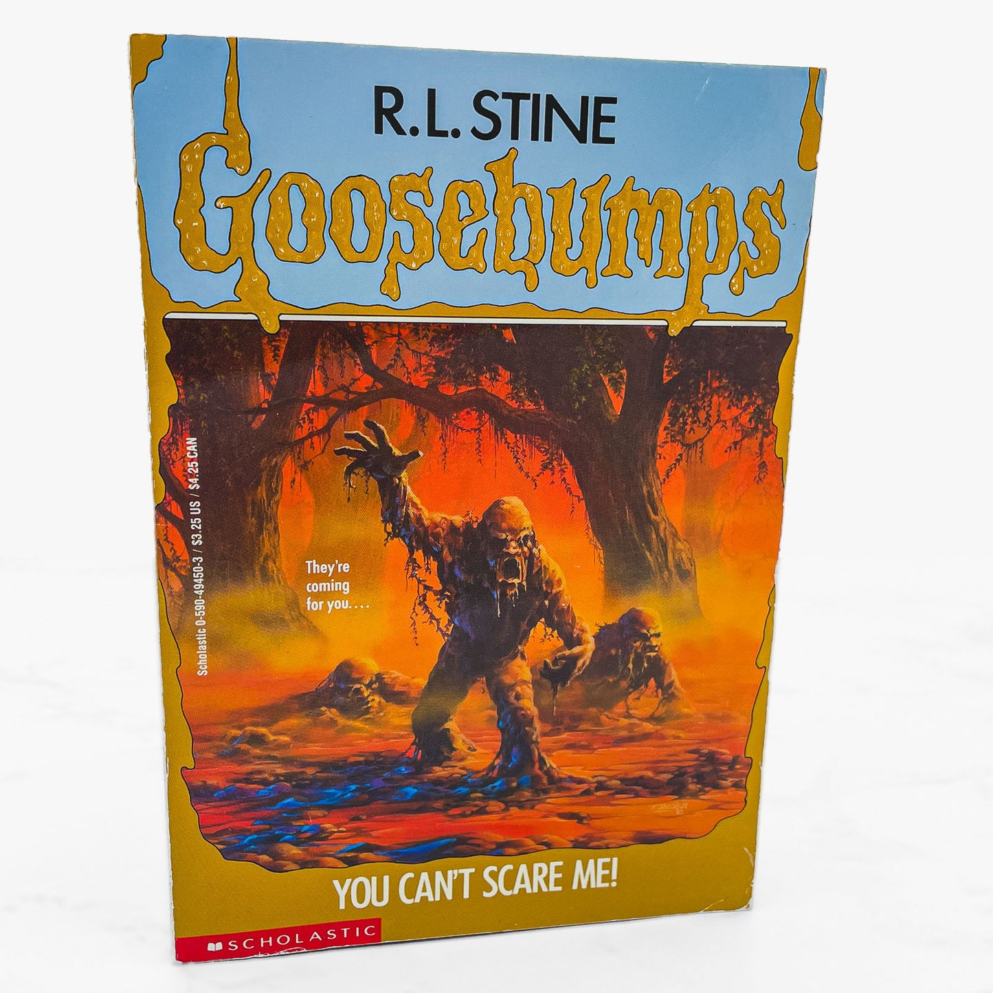 You Can't Scare Me by R.L. Stine [1994 FIRST EDITION] Goosebumps #15