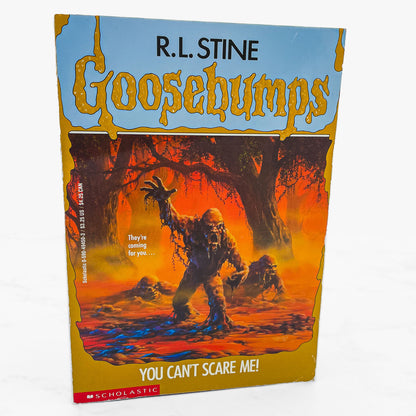You Can't Scare Me by R.L. Stine [1994 FIRST EDITION] Goosebumps #15