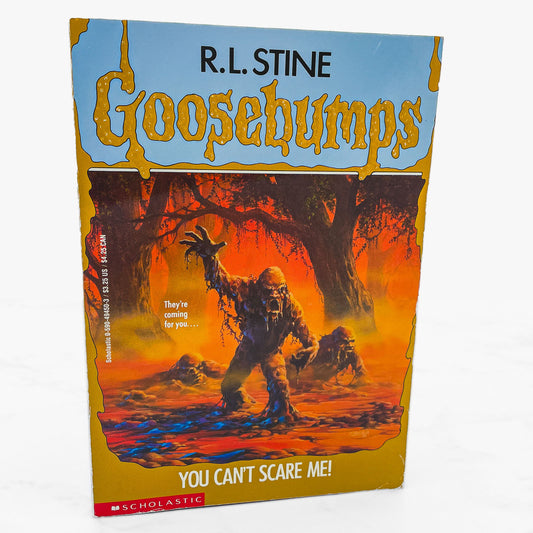 You Can't Scare Me by R.L. Stine [1994 FIRST EDITION] Goosebumps #15