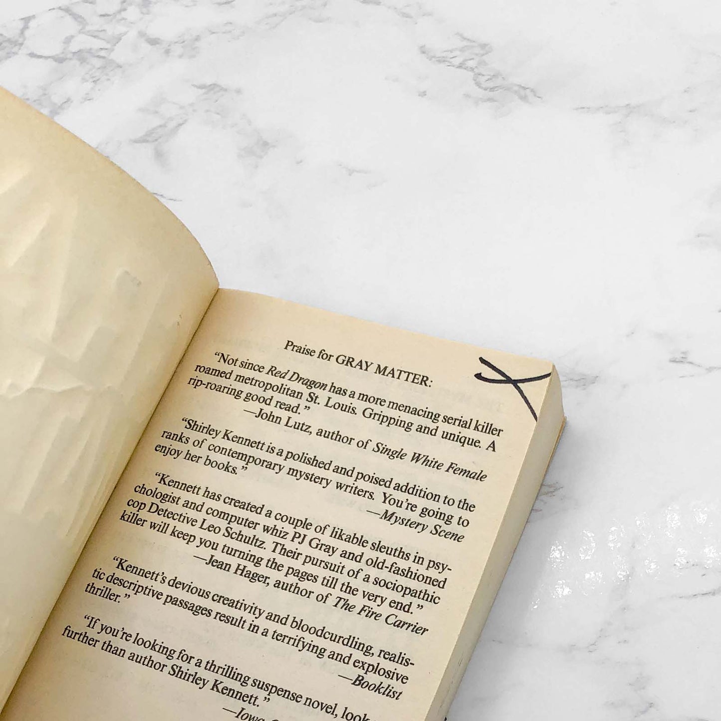 Gray Matter by Shirley Kennett [FIRST PAPERBACK PRINTING] 1997 • Pinnacle