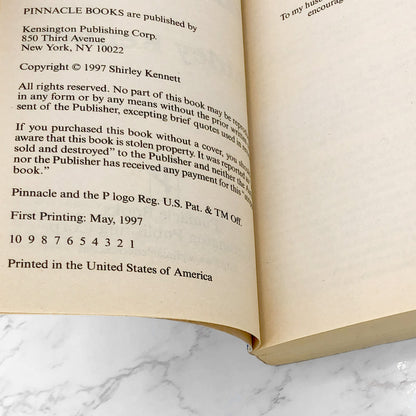 Gray Matter by Shirley Kennett [FIRST PAPERBACK PRINTING] 1997 • Pinnacle