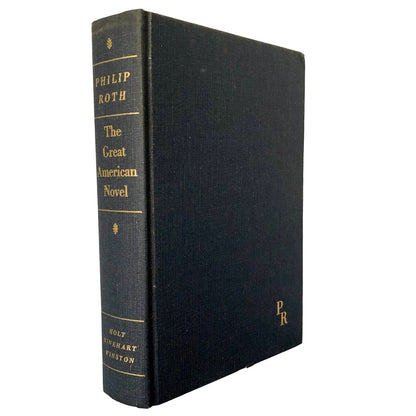 The Great American Novel by Philip Roth [FIRST BOOK CLUB EDITION] 1973 • Holt Rinehart & Winston