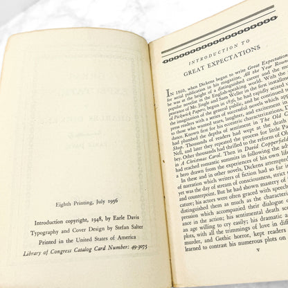 Great Expectations by Charles Dickens [TRADE PAPERBACK] 1956 • Rinehart & Co.