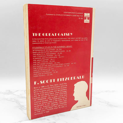 The Great Gatsby by F. Scott Fitzgerald [VINTAGE TRADE PAPERBACK] 1953