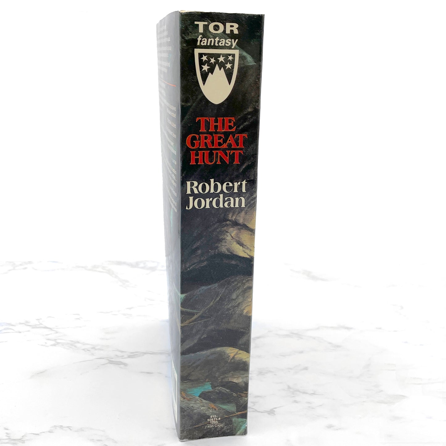 The Great Hunt by Robert Jordan [FIRST EDITION • FIRST PRINTING] 1990 • Trade Paperback • TOR • Wheel of Time #2