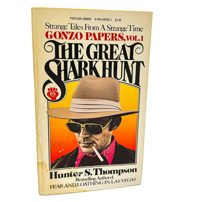 The Great Shark Hunt by Hunter S. Thompson [FIRST PAPERBACK EDITION] 1980 • Popular Library *See Condition