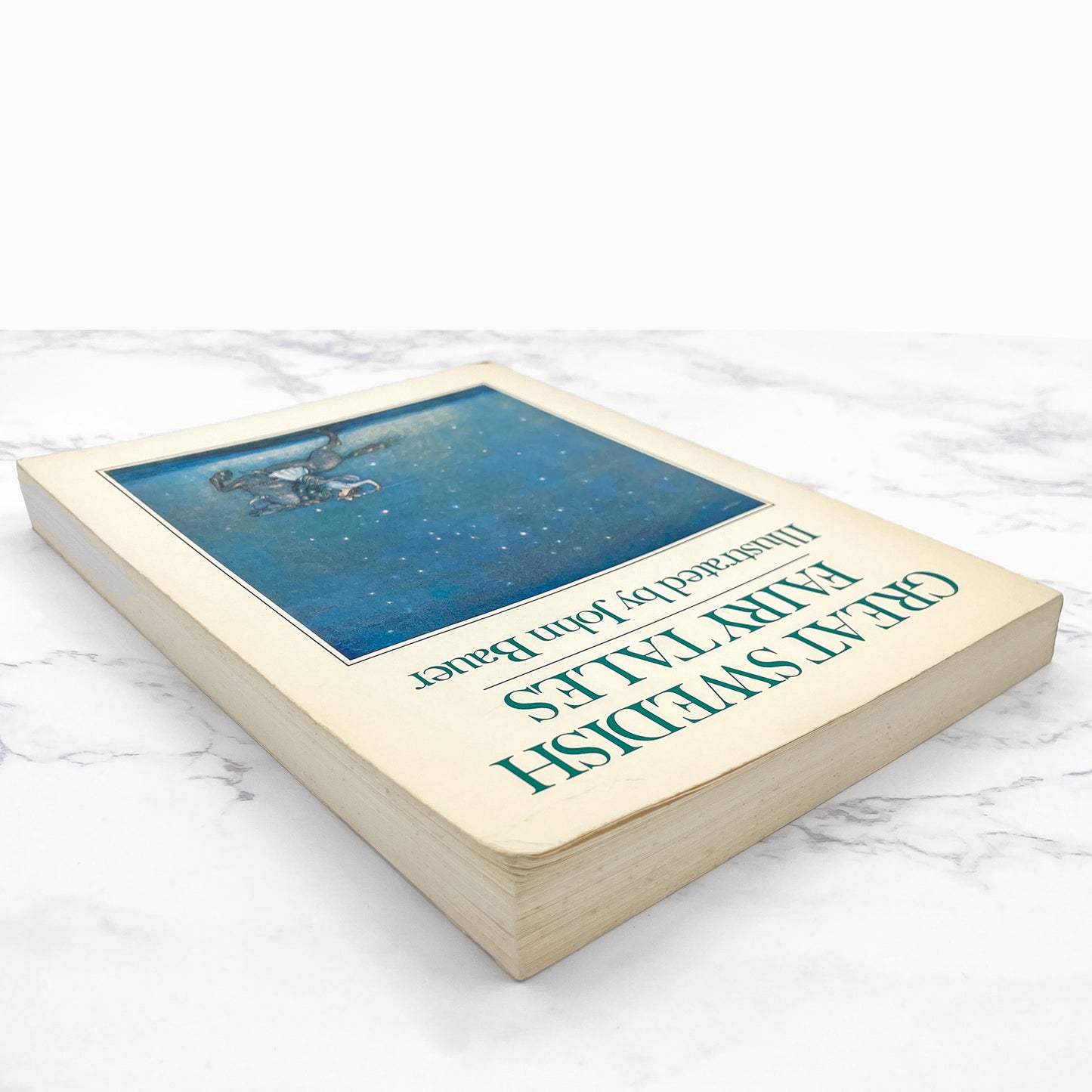 Great Swedish Fairy Tales illustrated by John Bauer [FIRST SOFTCOVER EDITION] 1978 • Delacorte