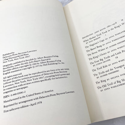 Great Swedish Fairy Tales illustrated by John Bauer [FIRST SOFTCOVER EDITION] 1978 • Delacorte