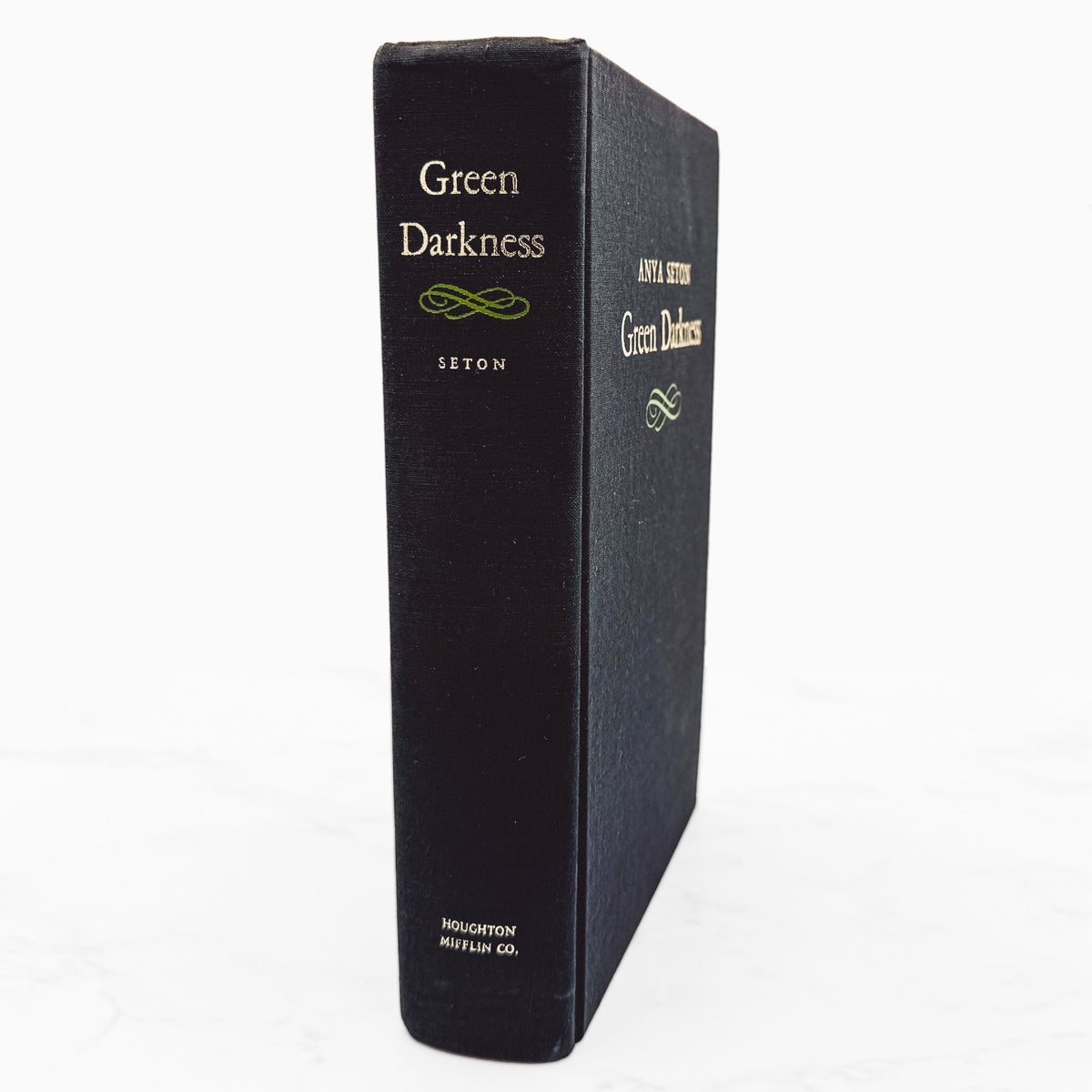 Green Darkness by Anya Seton SIGNED! [FIRST EDITION • FIRST PRINTING] 1972 • Houghton Mifflin