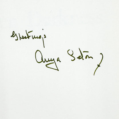 Green Darkness by Anya Seton SIGNED! [FIRST EDITION • FIRST PRINTING] 1972 • Houghton Mifflin