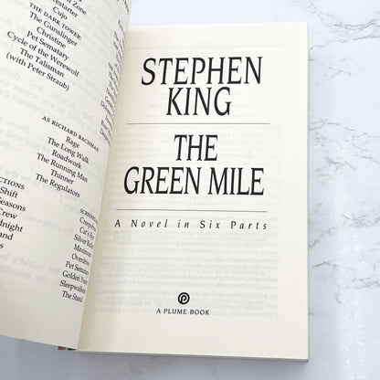 The Green Mile: The Complete Serial Novel by Stephen King [FIRST EDITION • FIRST PRINTING] 1997 • Plume
