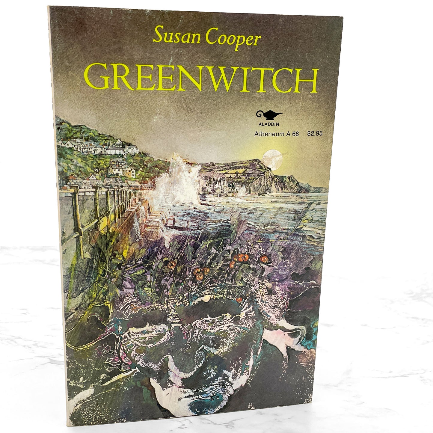 Greenwitch by Susan Cooper [FIRST U.S. PAPERBACK PRINTING] 1974 • Atheneum • The Dark is Rising #3