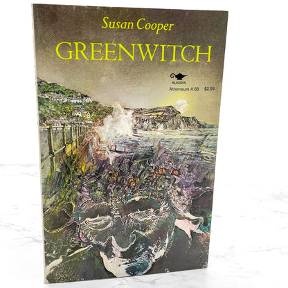 Greenwitch by Susan Cooper [FIRST U.S. PAPERBACK PRINTING] 1974 • Atheneum • The Dark is Rising #3