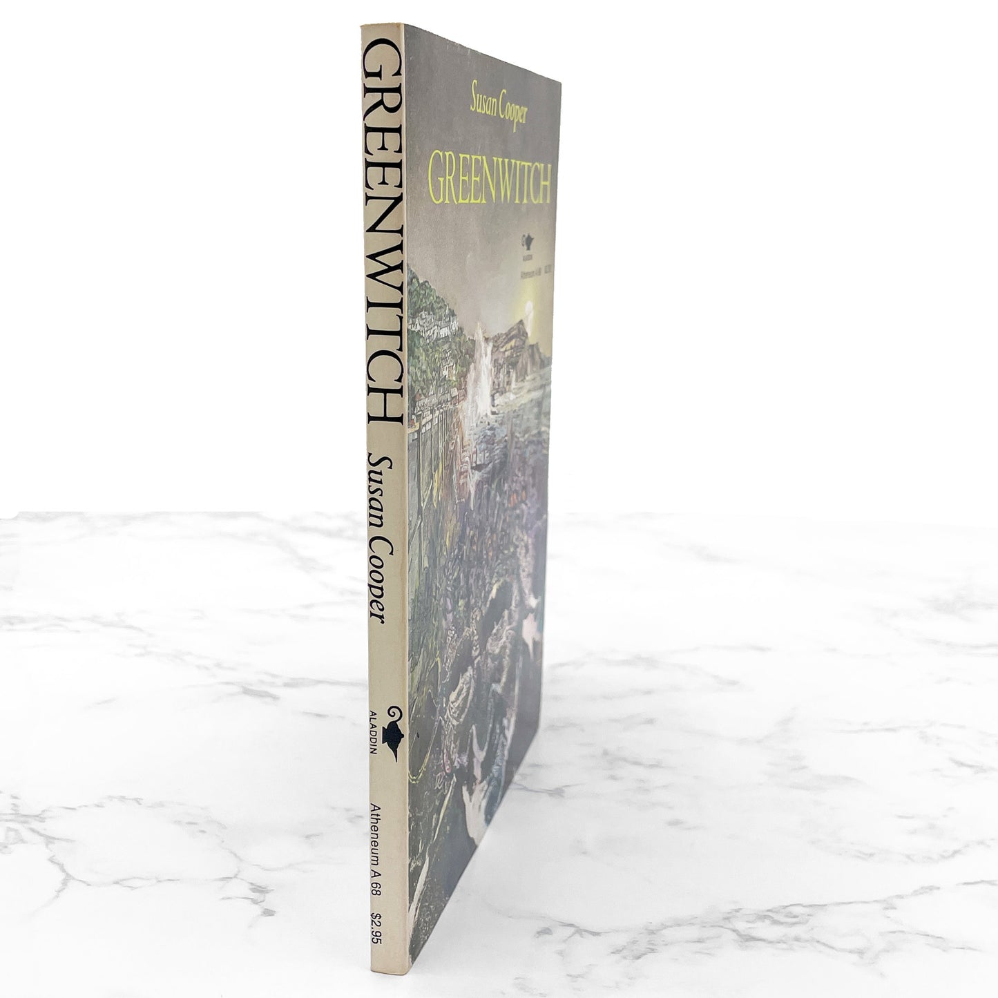 Greenwitch by Susan Cooper [FIRST U.S. PAPERBACK PRINTING] 1974 • Atheneum • The Dark is Rising #3