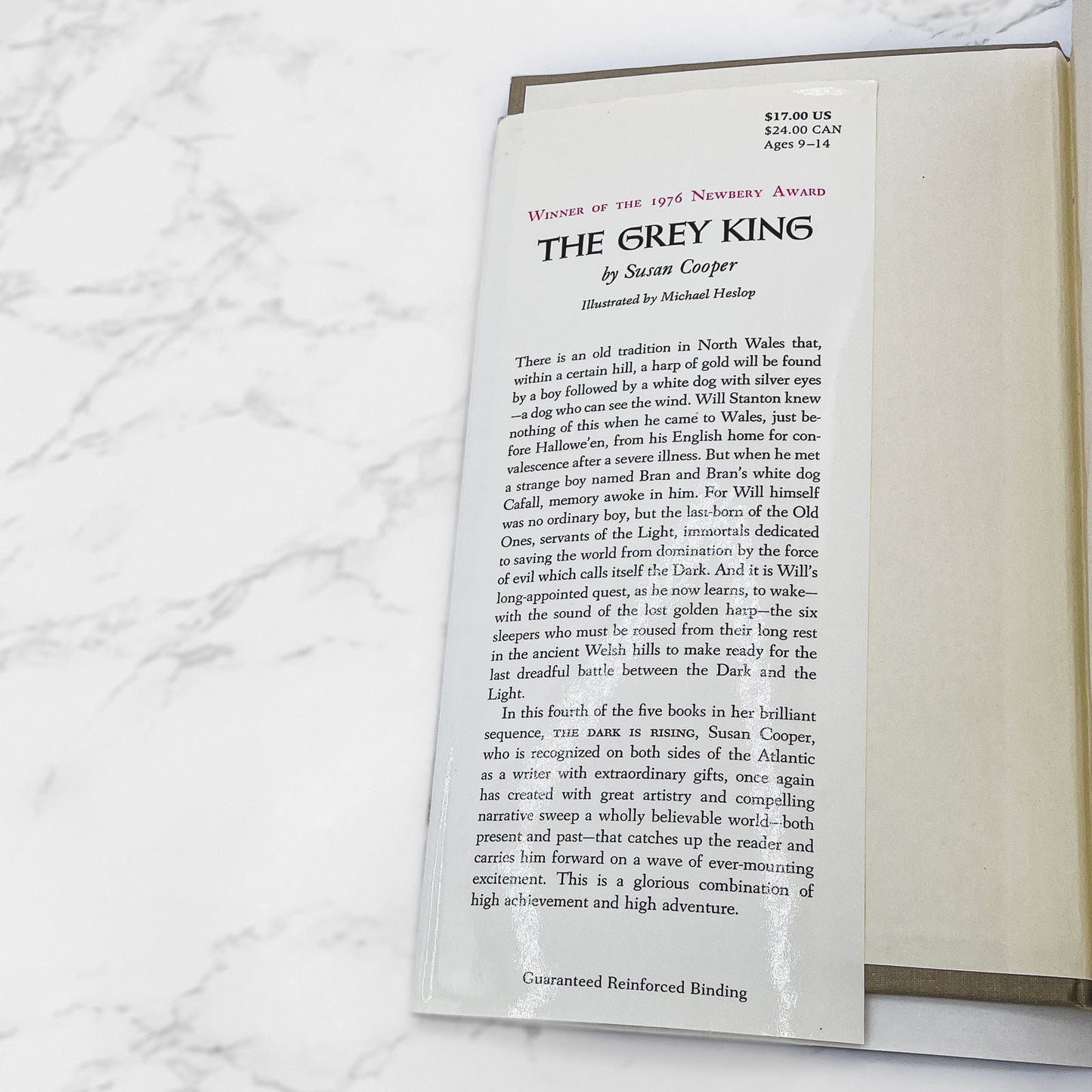 The Grey King by Susan Cooper [U.S. FIRST EDITION] 1975 • 14th Print • McElderry