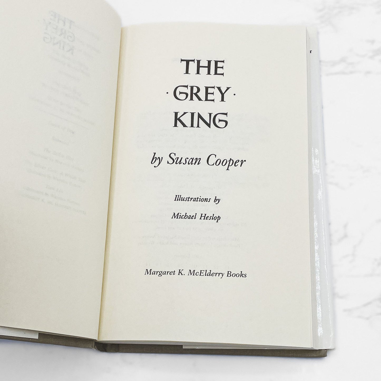 The Grey King by Susan Cooper [U.S. FIRST EDITION] 1975 • 14th Print • McElderry