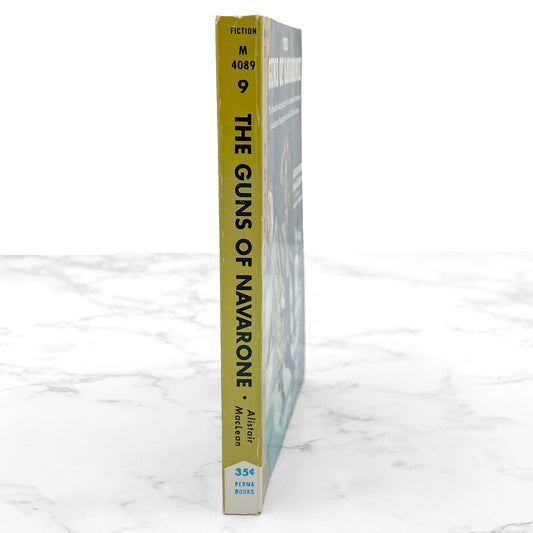 The Guns of Navarone by Alistair MacLean [FIRST PAPERBACK PRINTING] 1958 • Permabooks