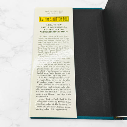 Gwendy's Button Box by Stephen King & Richard Chizmar [FIRST EDITION • FIRST PRINTING] 2017 • Cemetery Dance