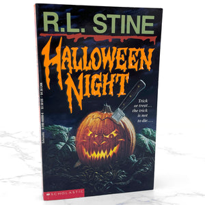 Halloween Night by R.L. Stine [FIRST PAPERBACK PRINTING] 1993 • Point Horror #47 • Mint