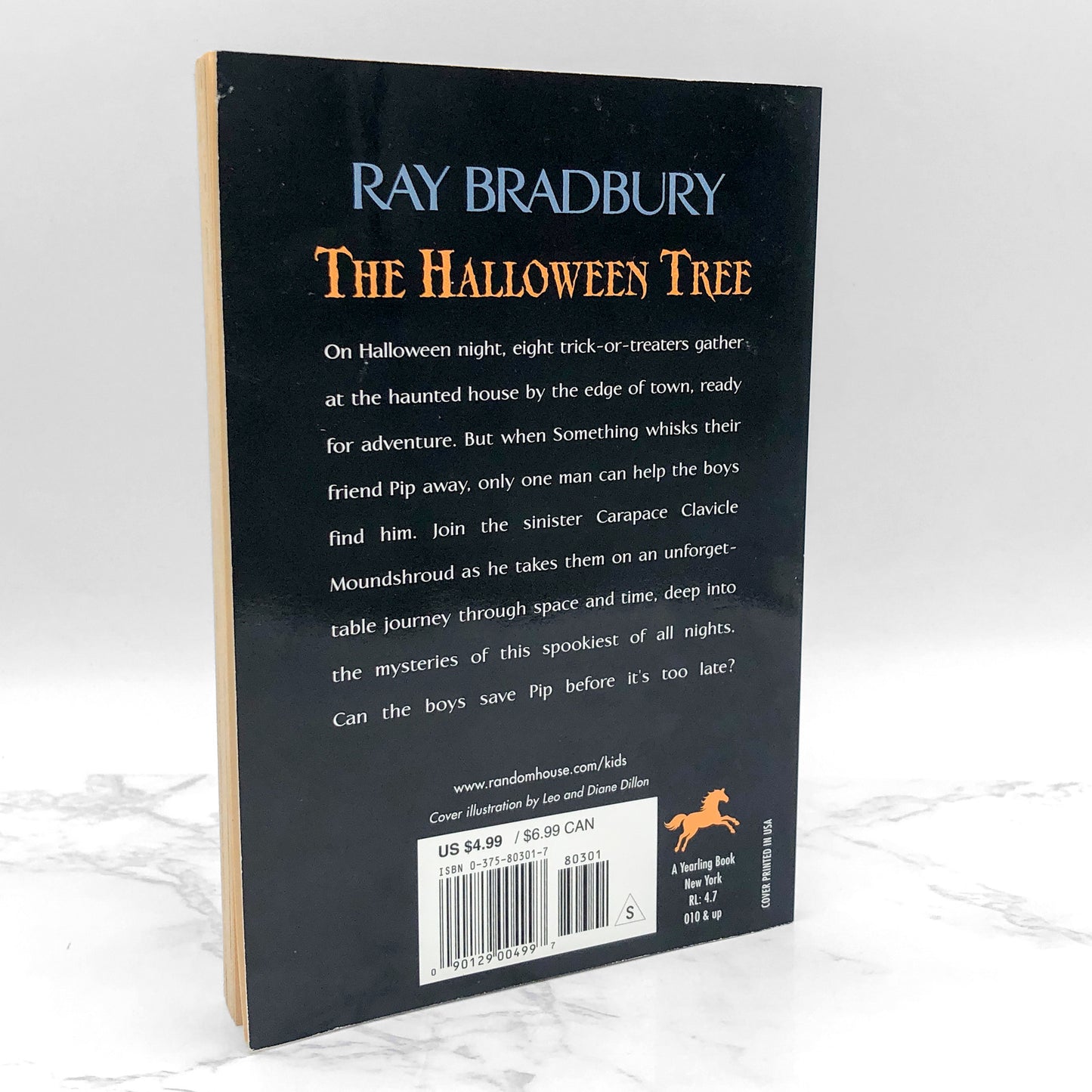 The Halloween Tree by Ray Bradbury [TRADE PAPERBACK] 2001 • Yearling