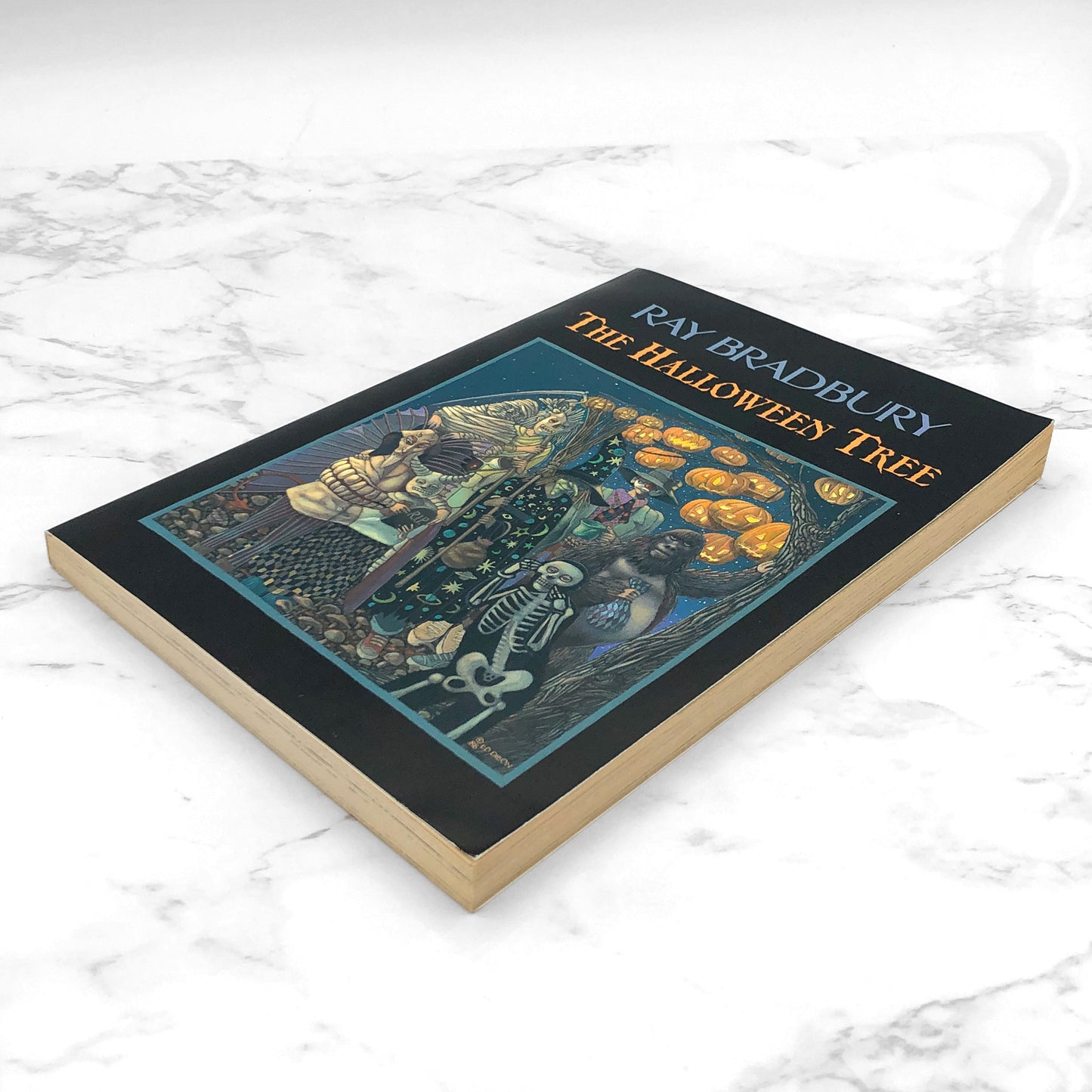 The Halloween Tree by Ray Bradbury [TRADE PAPERBACK] 2001 • Yearling