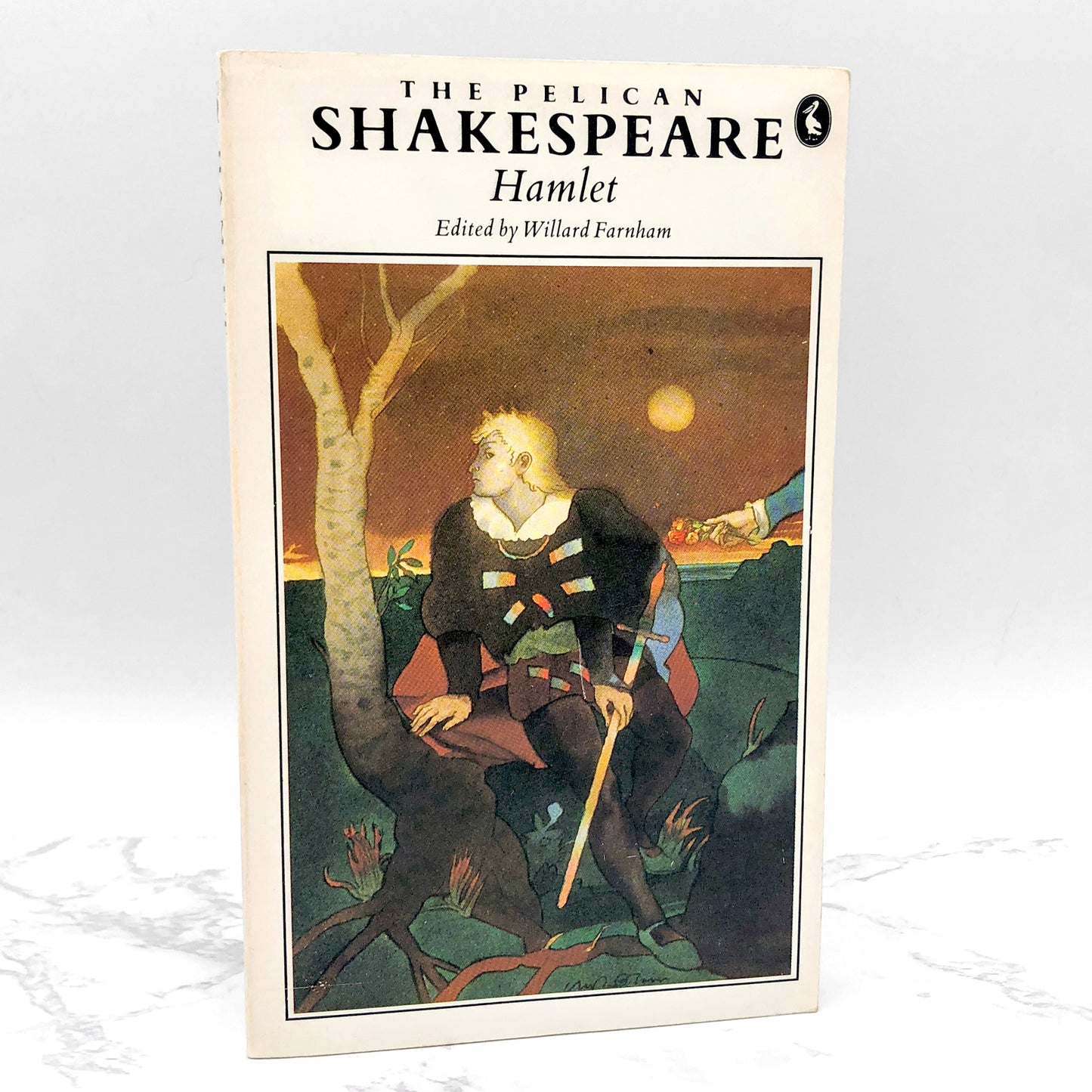 Hamlet by William Shakespeare [1985 PAPERBACK] • The Pelican Shakespeare • Penguin