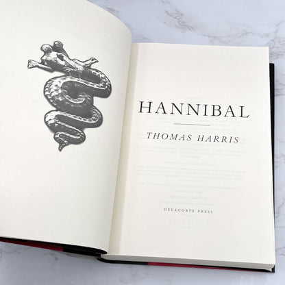 Hannibal by Thomas Harris [FIRST EDITION • FIRST PRINTING] 1999 • Delacorte