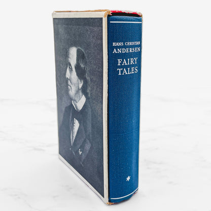 Hans Christian Andersen Fairy Tales Vol. I edited by Svend Larsen [MINIATURE HARDCOVER + SLIPCASE] 1970 • Flensted • Denmark