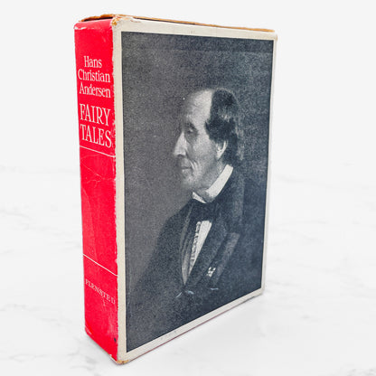 Hans Christian Andersen Fairy Tales Vol. I edited by Svend Larsen [MINIATURE HARDCOVER + SLIPCASE] 1970 • Flensted • Denmark