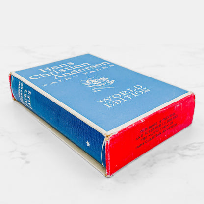 Hans Christian Andersen Fairy Tales Vol. I edited by Svend Larsen [MINIATURE HARDCOVER + SLIPCASE] 1970 • Flensted • Denmark
