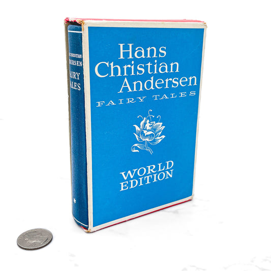 Hans Christian Andersen Fairy Tales Vol. I edited by Svend Larsen [MINIATURE HARDCOVER + SLIPCASE] 1970 • Flensted • Denmark