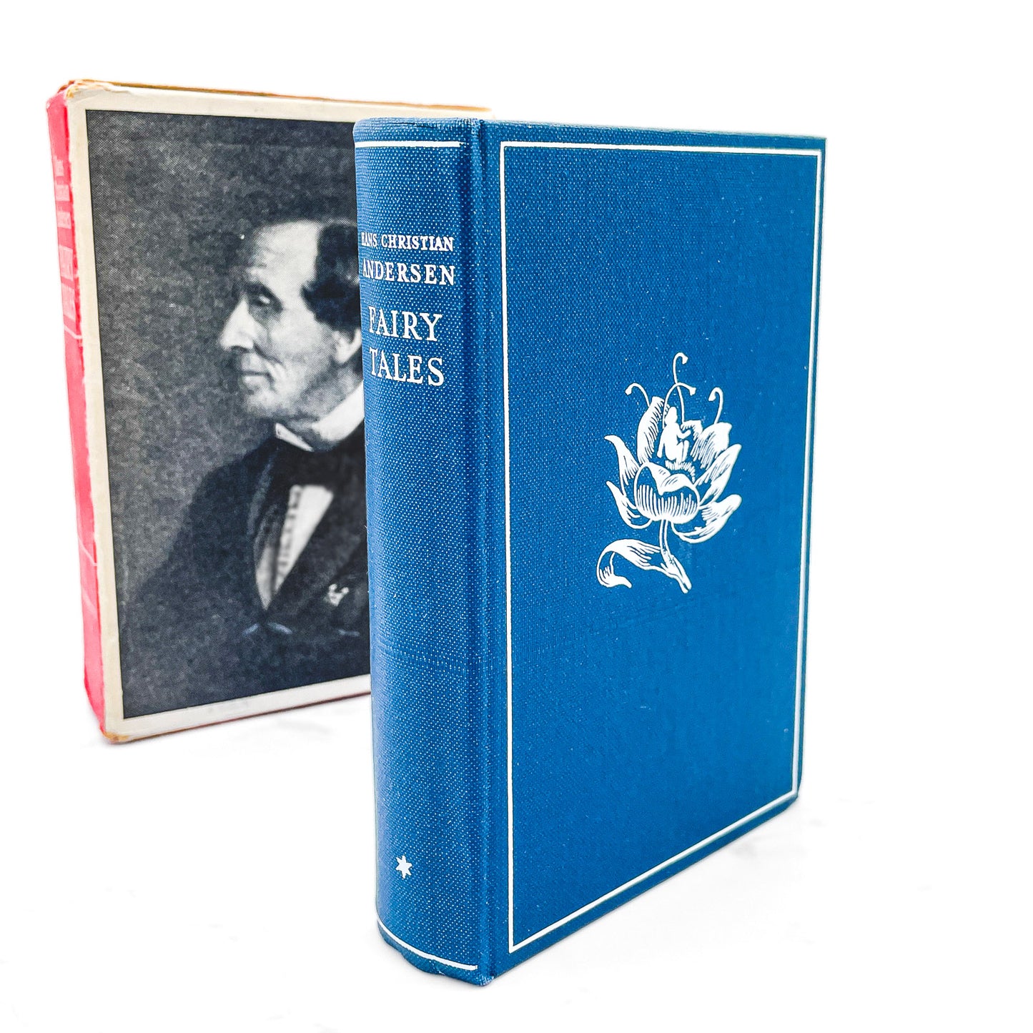 Hans Christian Andersen Fairy Tales Vol. I edited by Svend Larsen [MINIATURE HARDCOVER + SLIPCASE] 1970 • Flensted • Denmark