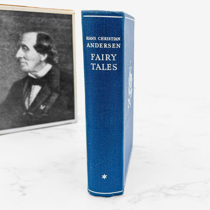 Hans Christian Andersen Fairy Tales Vol. I edited by Svend Larsen [MINIATURE HARDCOVER + SLIPCASE] 1970 • Flensted • Denmark