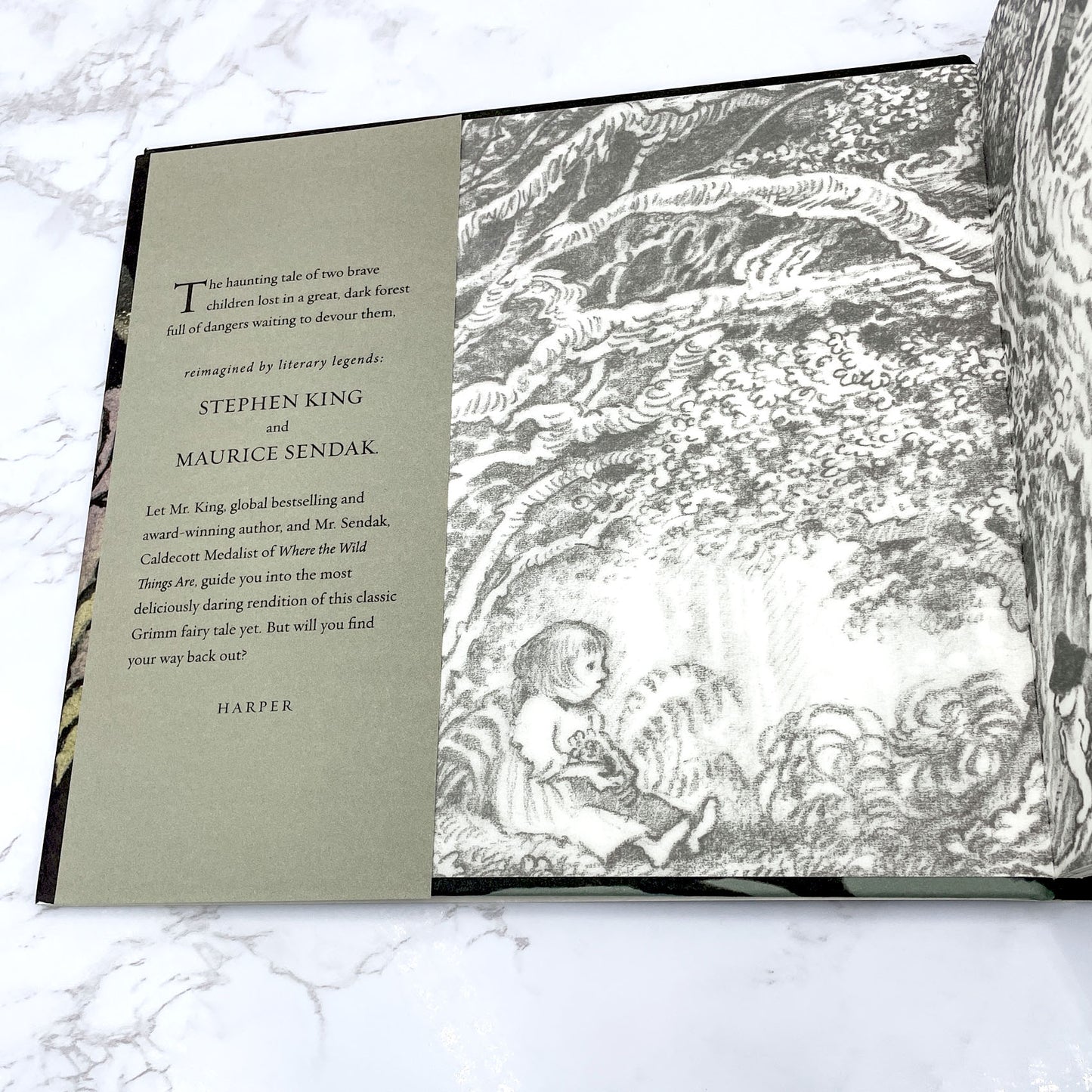 Hansel and Gretel by Stephen King & Maurice Sendak [FIRST EDITION • FIRST PRINTING] 2025 • HarperCollins