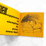 Happiness Is a Warm Puppy by Charles M. Schulz [FIRST EDITION • FIRST PRINTING] 1962 • Hardcover • Determined Productions