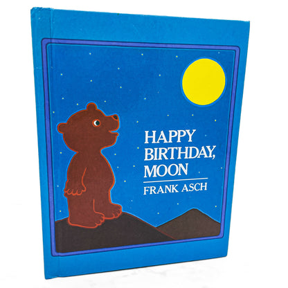 Happy Birthday, Moon by Frank Asch [1982 HARDCOVER] • Weekly Reader