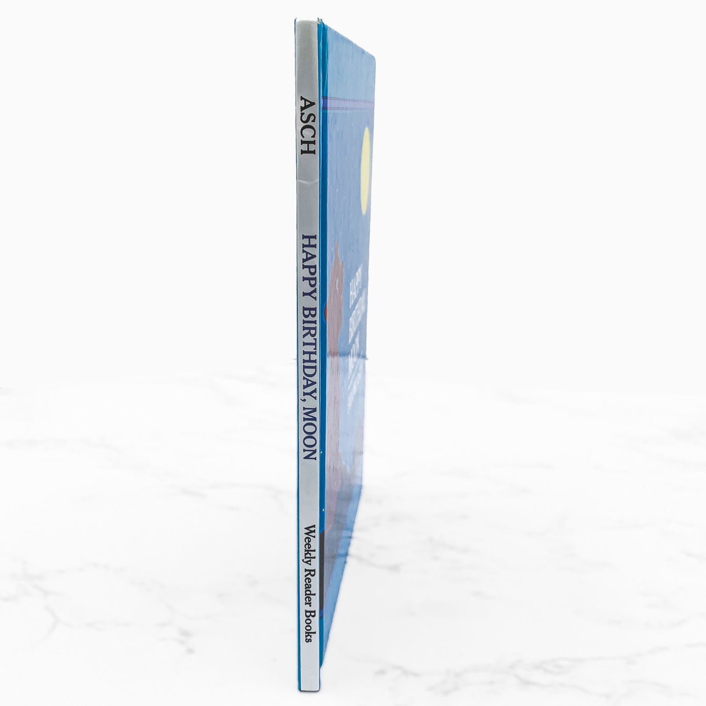 Happy Birthday, Moon by Frank Asch [1982 HARDCOVER] • Weekly Reader