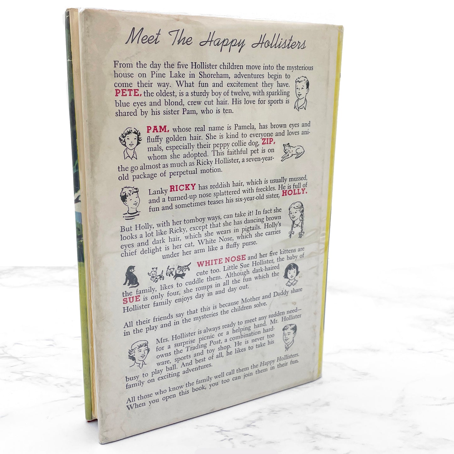 The Happy Hollisters by Jerry West [U.S. FIRST EDITION] 1953 • Doubleday & Company