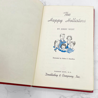 The Happy Hollisters by Jerry West [U.S. FIRST EDITION] 1953 • Doubleday & Company