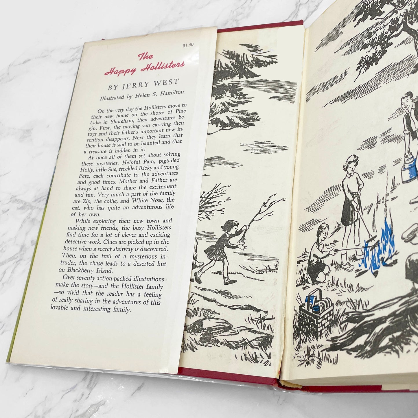 The Happy Hollisters by Jerry West [U.S. FIRST EDITION] 1953 • Doubleday & Company