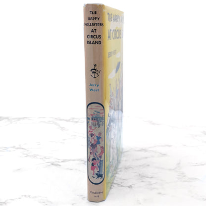 The Happy Hollisters at Circus Island by Jerry West [U.S. FIRST EDITION] 1955 • Doubleday & Company