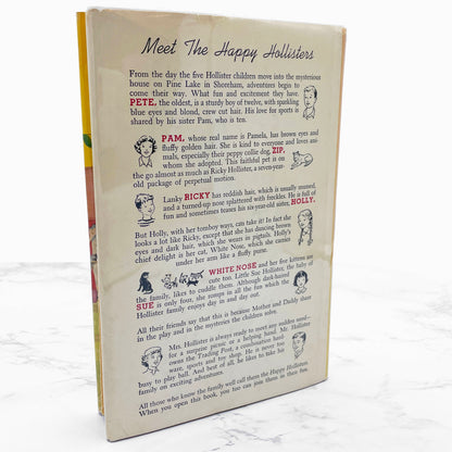 The Happy Hollisters at Circus Island by Jerry West [U.S. FIRST EDITION] 1955 • Doubleday & Company