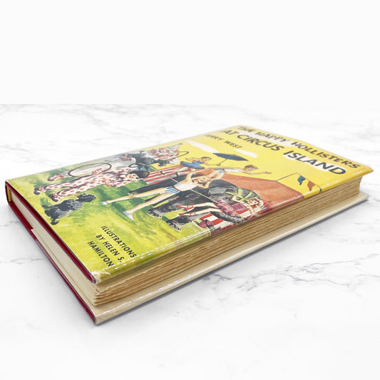 The Happy Hollisters at Circus Island by Jerry West [U.S. FIRST EDITION] 1955 • Doubleday & Company