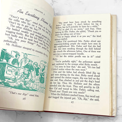 The Happy Hollisters at Circus Island by Jerry West [U.S. FIRST EDITION] 1955 • Doubleday & Company