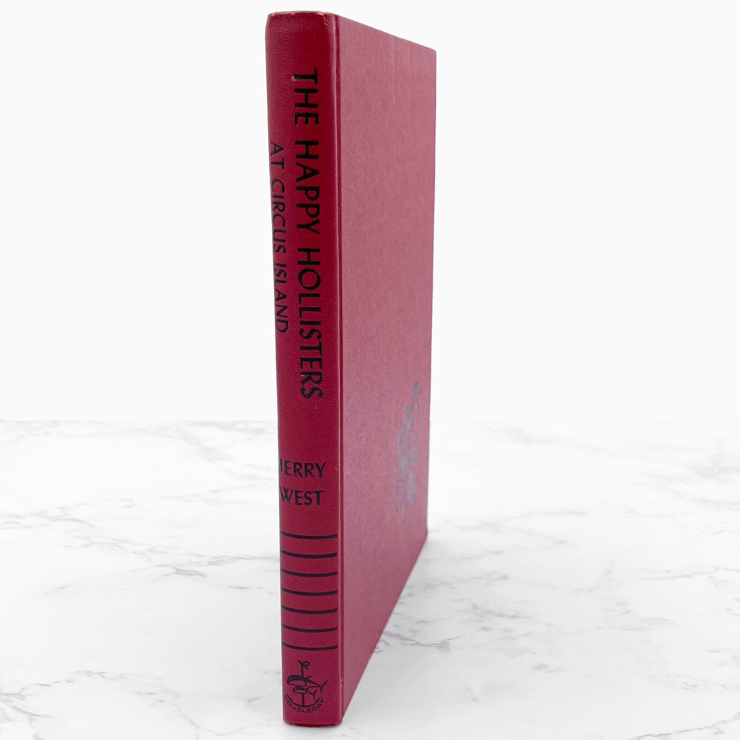 The Happy Hollisters at Circus Island by Jerry West [U.S. FIRST EDITION] 1955 • Doubleday & Company