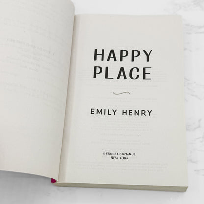 Happy Place by Emily Henry [TRADE PAPERBACK] 2024 • Berkley